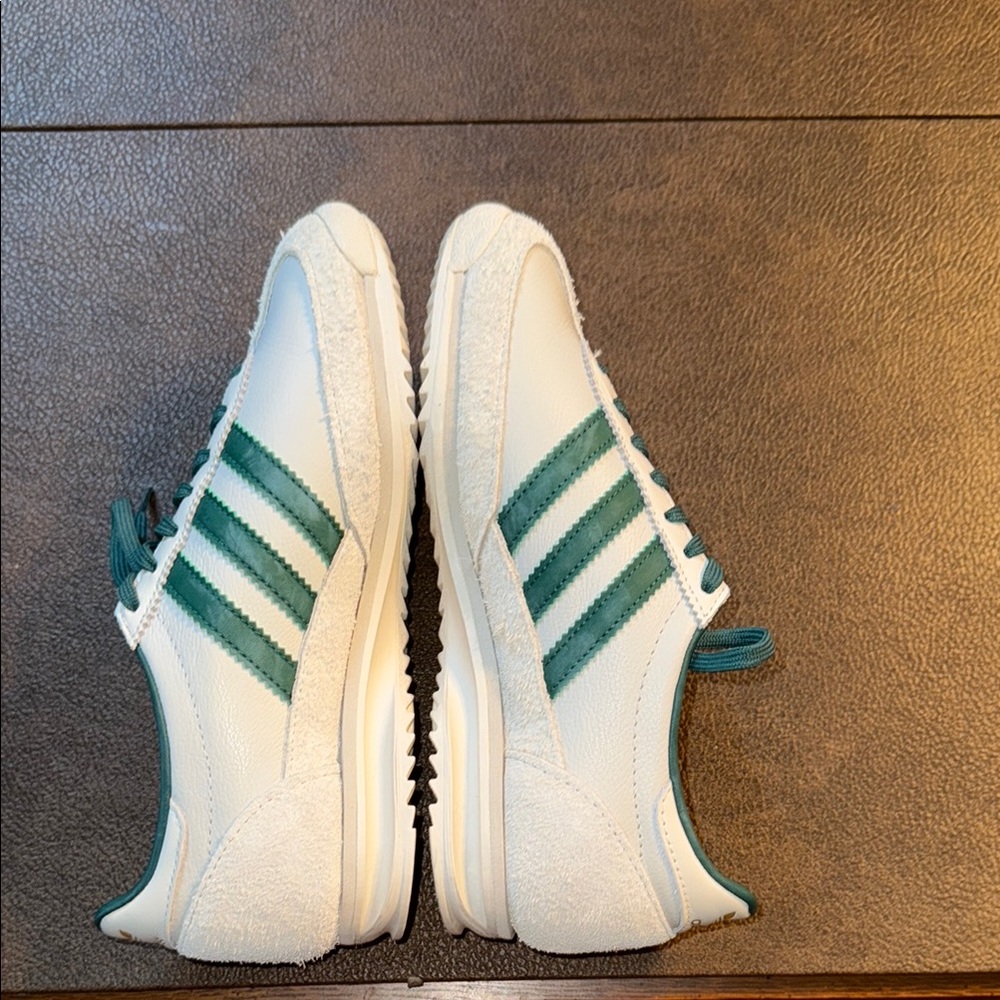 Adidas Women’s SL 72 OG Off White/Collegiate Green Sneakers, Women's Sz 5.5 EUC - Picture 11 of 12